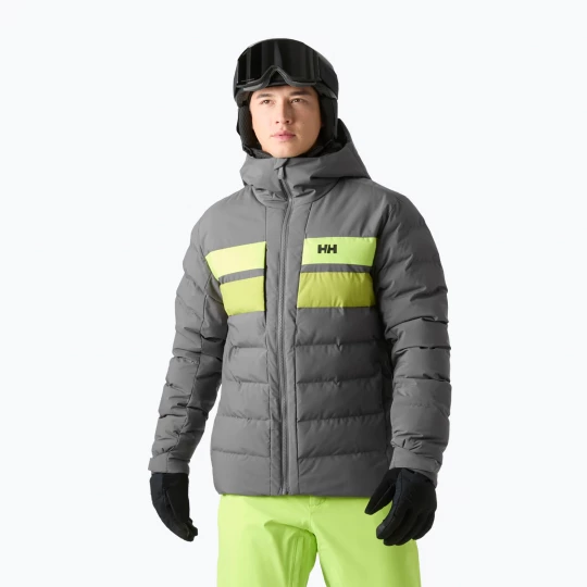 Obrázek produktu Pánská lyžařská bunda Helly Hansen Bossanova Puffy thunder grey