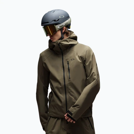 Obrázek produktu Pánská lyžařská bunda Oakley Unbound Gore-Tex Shell Jacket 2.0 deep olive Zelená