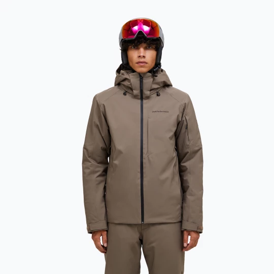 Obrázek produktu Pánská lyžařská bunda Peak Performance Maroon Insulated terrain tan Hnědá