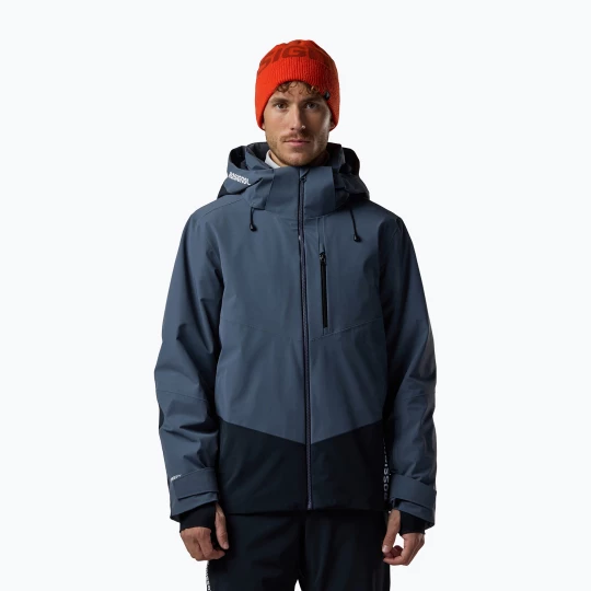 Obrázek produktu Pánská lyžařská bunda Rossignol 4WS Blackside Insulated turbulence / black Námořnická modř