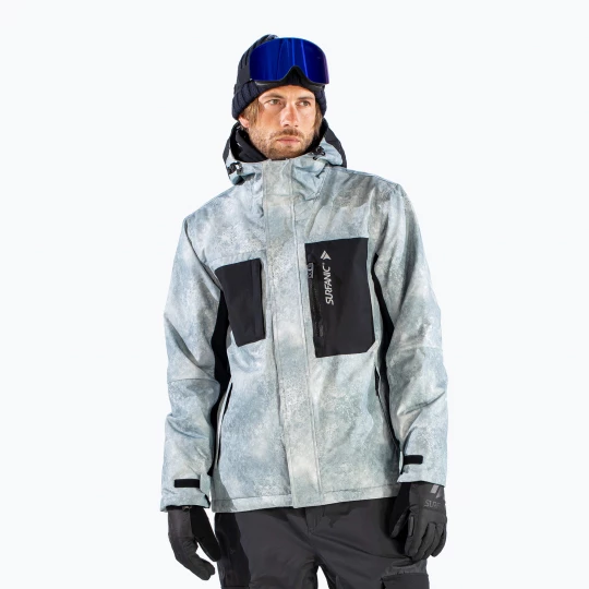 Obrázek produktu Pánská lyžařská bunda Surfanic Avalanche Concrete grey