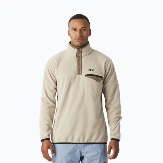 Obrázek produktu Pánská lyžařská fleecová mikina Picture Arcca 1 / 4 Zip pure cashmere Béžová