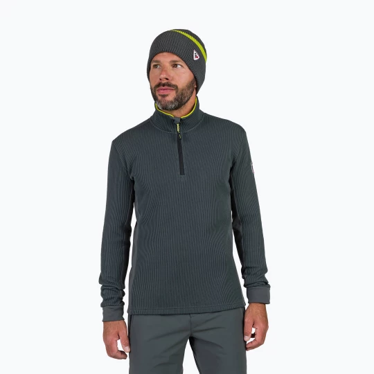 Obrázek produktu Pánská lyžařská mikina Rossignol Cieloalto Fleece Half zip onyx grey