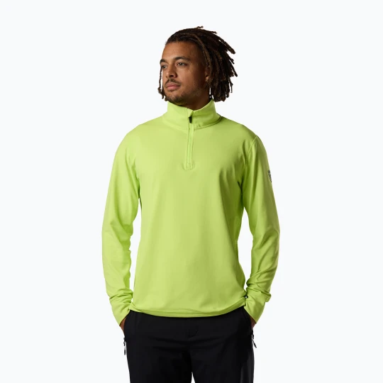 Obrázek produktu Pánská lyžařská mikina Rossignol Mid Layer Stertch Half Zip wild lime Zelená