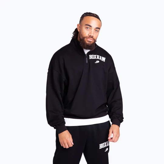 Obrázek produktu Pánská mikina BOXRAW East Street 1 / 4 Zip black