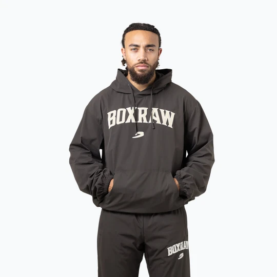 Obrázek produktu Pánská mikina BOXRAW East Street Shell Hoodie charcoal šedá
