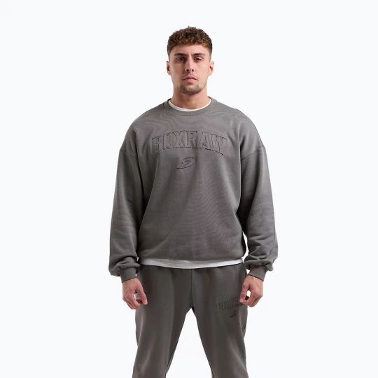 Obrázek produktu Pánská mikina Boxraw East Street Sweatshirt distressed grey