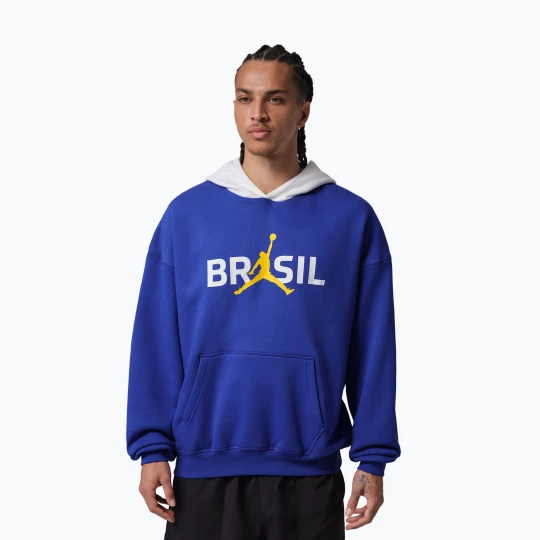 Obrázek produktu Pánská mikina Jordan Brooklyn Fleece old royal / white Modrá