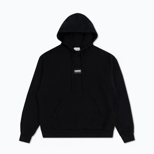 Obrázek produktu Pánská mikina MANTO Label 25 Regular Hoody black