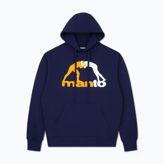 Obrázek produktu Pánská mikina MANTO Logo Hoody dark blue Námořnická modř