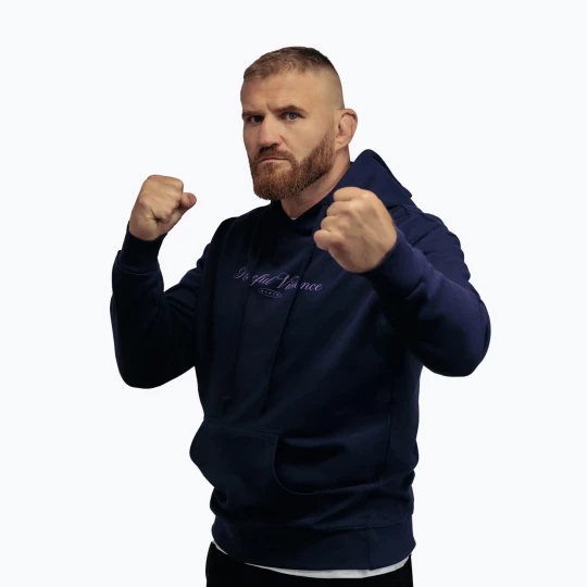 Obrázek produktu Pánská mikina MANTO Peaceful Violence Hoody dark blue Námořnická modř