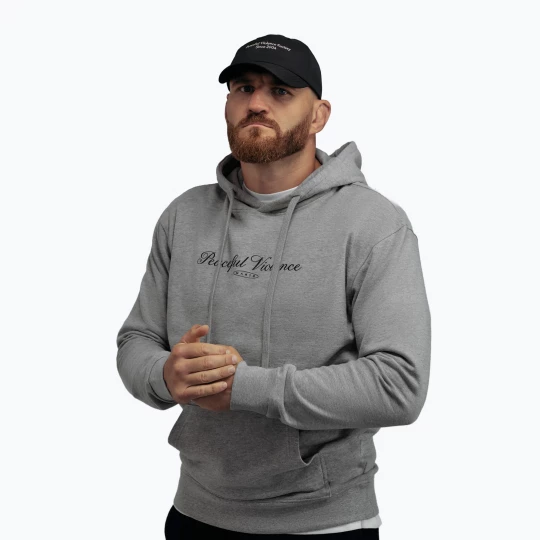 Obrázek produktu Pánská mikina MANTO Peaceful Violence Hoody grey