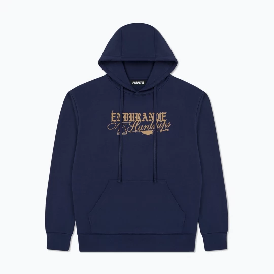 Obrázek produktu Pánská mikina MANTO Resolve Hoody dark blue Námořnická modř