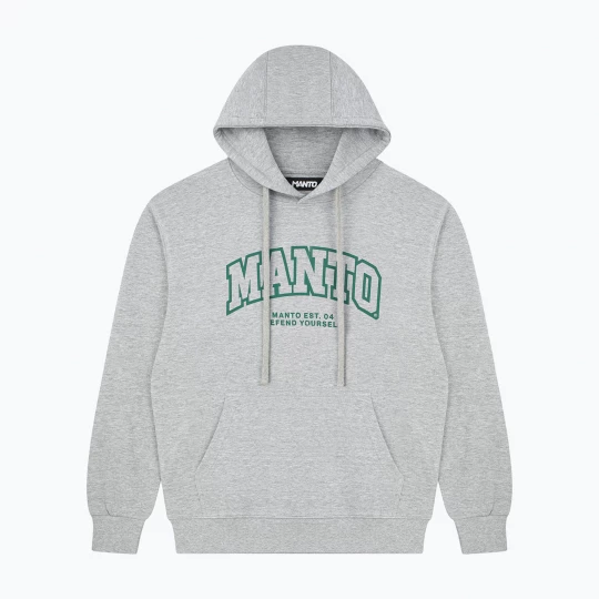 Obrázek produktu Pánská mikina MANTO Varsity 26 Hoody melange šedá