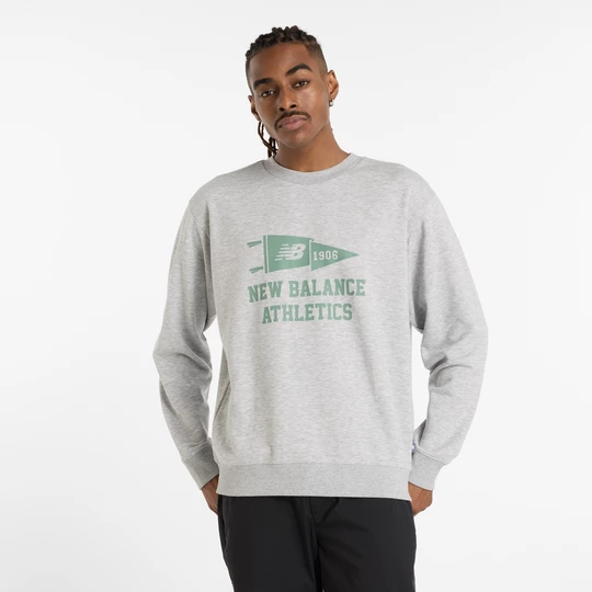 Obrázek produktu Pánská mikina New Balance MT51929AG – šedé