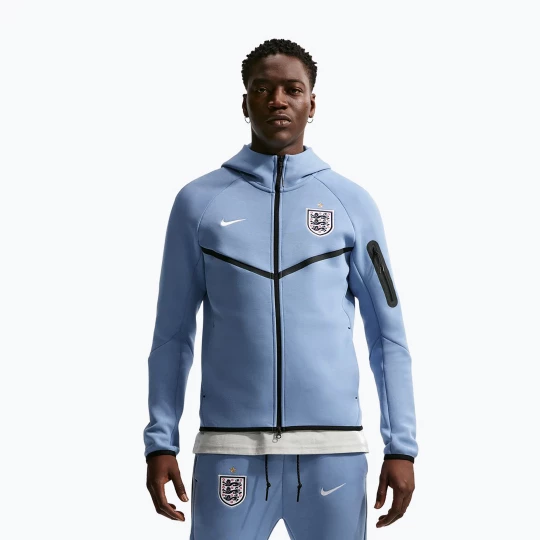 Obrázek produktu Pánská mikina Nike England Tech Fleece Windrunner Full Zip work blue / white