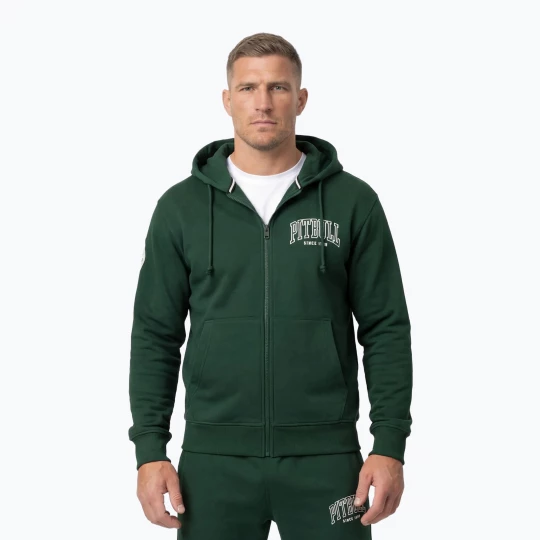 Obrázek produktu Pánská mikina Pitbull Badger Hooded Zip hunter / green