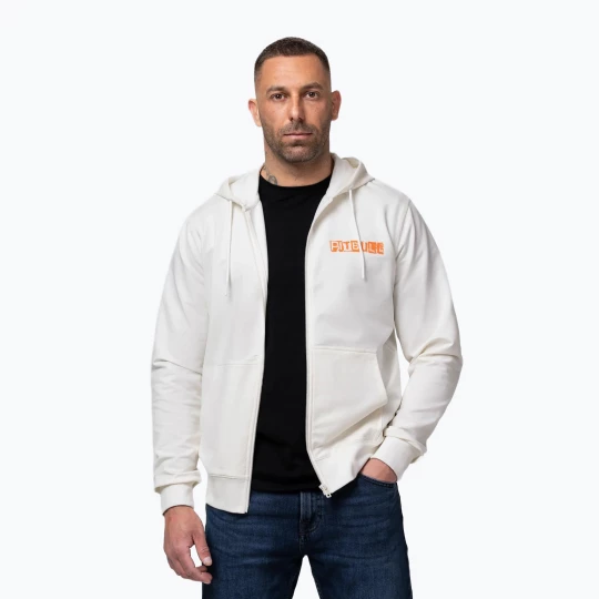 Obrázek produktu Pánská mikina Pitbull Blacky Sweatshirt Zip Hooded off white