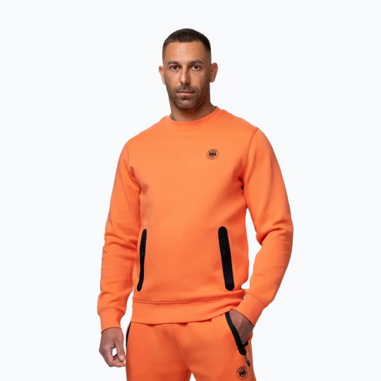 Obrázek produktu Pánská mikina Pitbull Dogwood Crewneck Sweatshirt fluo orange