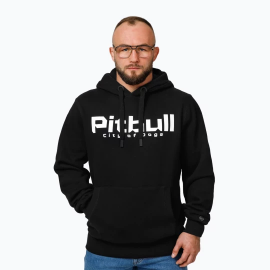 Obrázek produktu Pánská mikina Pitbull Hooded City Of Dogs black
