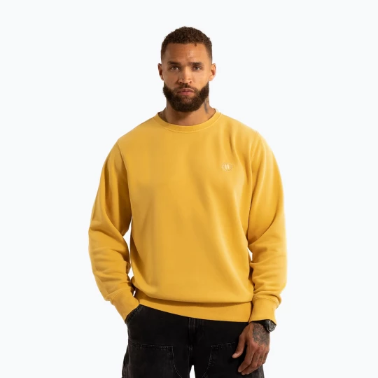 Obrázek produktu Pánská mikina Pitbull Lancaster 2 Crewneck Sweatshirt washed yellow