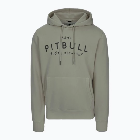 Obrázek produktu Pánská mikina Pitbull Mt Fuji Hooded Sweatshirt grey harbour