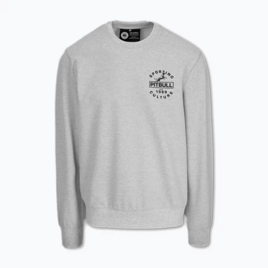 Obrázek produktu Pánská mikina Pitbull Physical Culture Crewneck Sweatshirt grey / melange