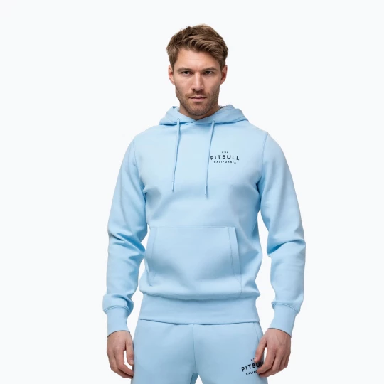 Obrázek produktu Pánská mikina Pitbull Sampson Hooded Sweatshirt sky blue