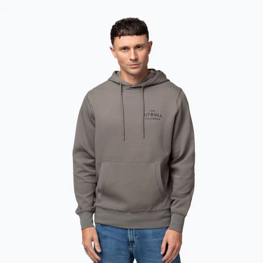 Obrázek produktu Pánská mikina Pitbull Sampson Hooded Sweatshirt taupe Béžová