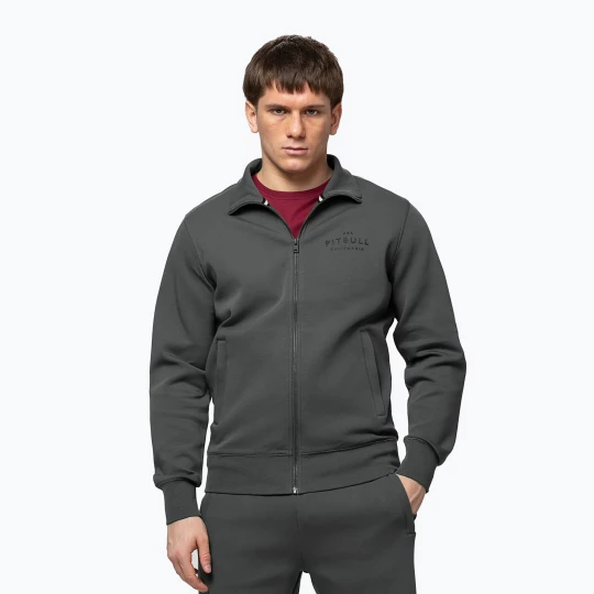Obrázek produktu Pánská mikina Pitbull Sampson Zip grey / green