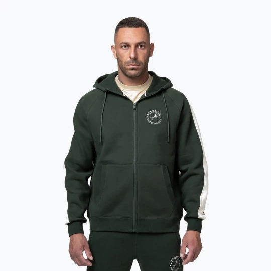Obrázek produktu Pánská mikina Pitbull San Diego Ca Hooded Zip dark green