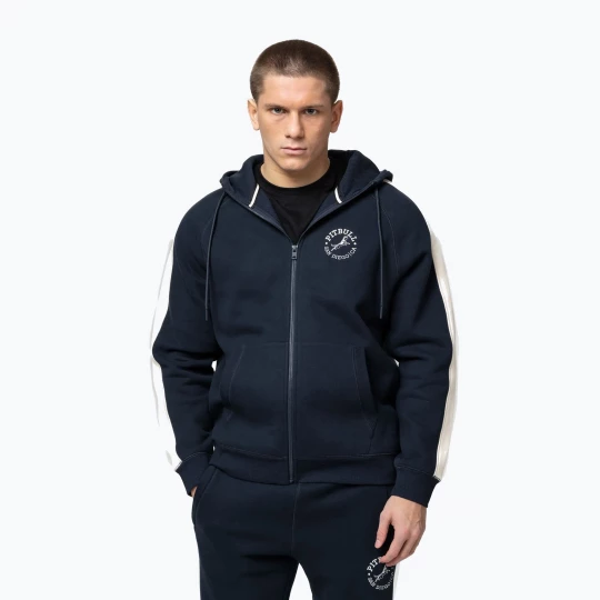 Obrázek produktu Pánská mikina Pitbull San Diego Ca Hooded Zip dark navy / red Námořnická modř
