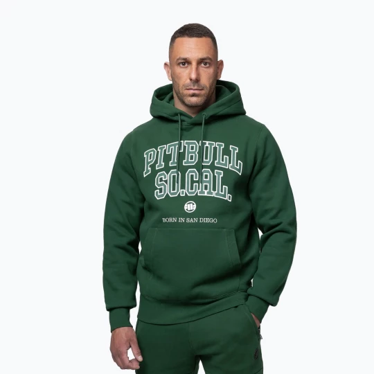 Obrázek produktu Pánská mikina Pitbull So Cal Hooded hunter green