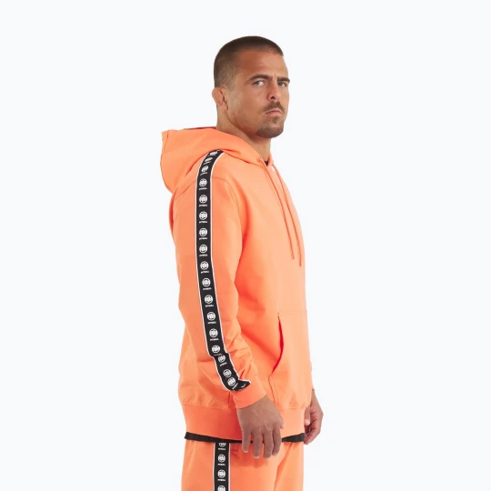 Obrázek produktu Pánská mikina Pitbull Tape Nugget Hooded Sweatshirt bright salmon oranžová