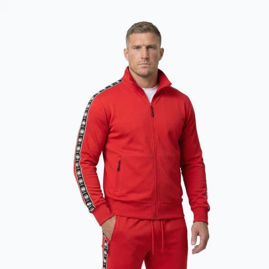 Obrázek produktu Pánská mikina Pitbull Track Jacket Powers fluo / red