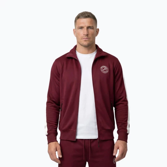 Obrázek produktu Pánská mikina Pitbull Track Jacket San Diego vínová