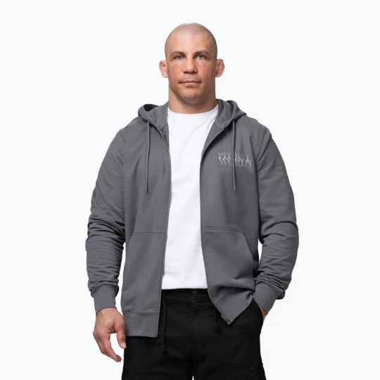 Obrázek produktu Pánská mikina Pitbull World Sweatshirt Zip Hooded graphite šedá