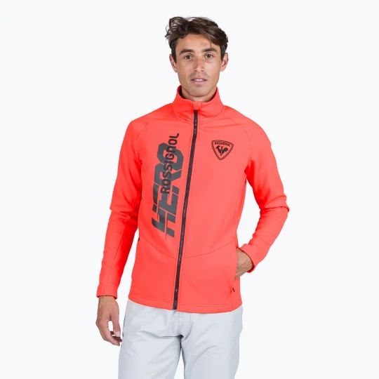 Obrázek produktu Pánská mikina Rossignol New Hero Classique Clim neon red