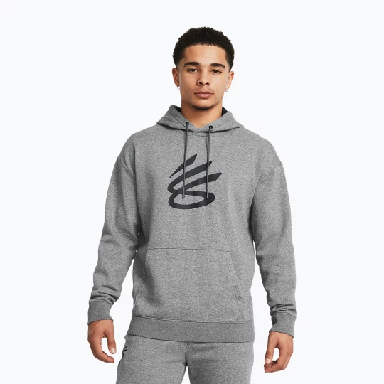 Obrázek produktu Pánská mikina Under Armour Curry Splash Hoodie castlerock / black šedá