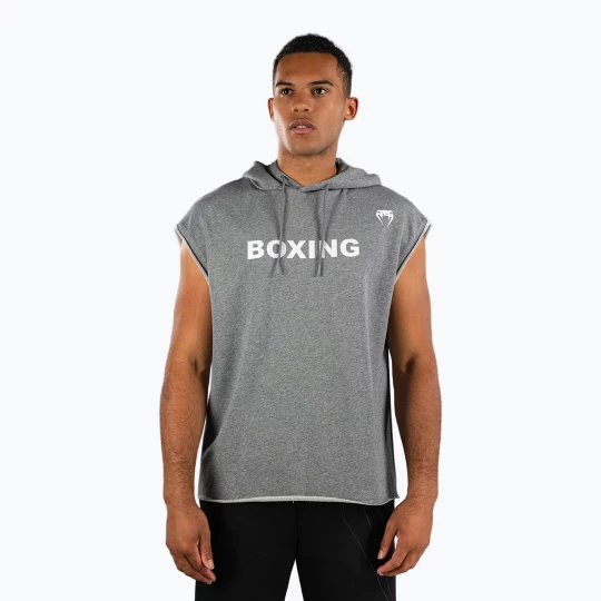 Obrázek produktu Pánská mikina Venum Boxing VT Sleeveless Hoodie heather grey
