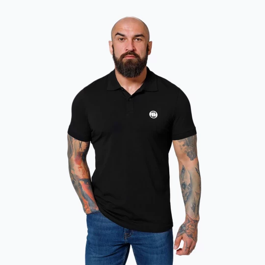 Obrázek produktu Pánská polokošile Pitbull West Coast Polo Jersey Small Logo black