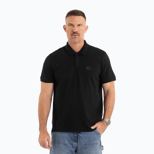 Obrázek produktu Pánská polokošile Pitbull West Coast Polo Pique Regular black