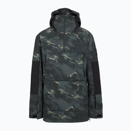 Obrázek produktu Pánská snowboardová bunda 4F M510 multicolor allover Černá