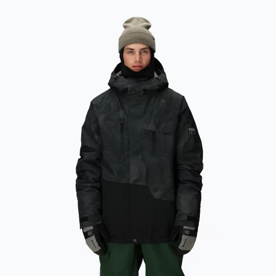 Obrázek produktu Pánská snowboardová bunda 686 Geo Insulated black hemisphere