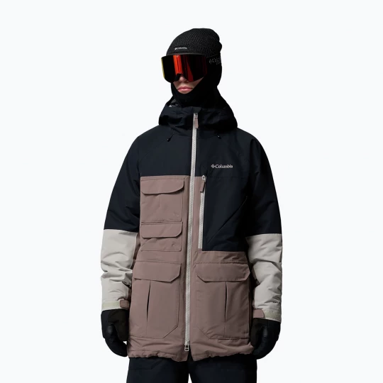 Obrázek produktu Pánská snowboardová bunda Columbia Coreshot iron / black / flint grey Námořnická modř