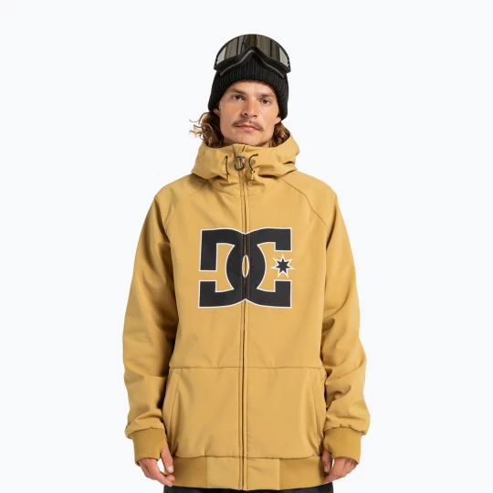 Obrázek produktu Pánská snowboardová bunda DC Spectrum Softshell mustard gold Žlutá