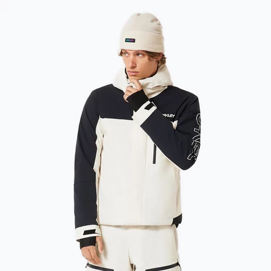 Obrázek produktu Pánská snowboardová bunda Oakley TNP TBT Insulated mist / black Béžová
