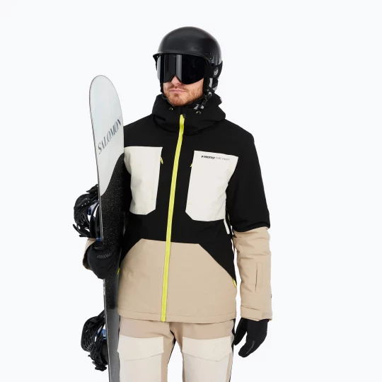 Obrázek produktu Pánská snowboardová bunda Protest Prtenstone bamboobeige Černá