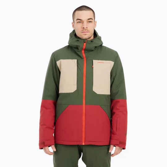Obrázek produktu Pánská snowboardová bunda Protest Prtenstone barn red Zelená