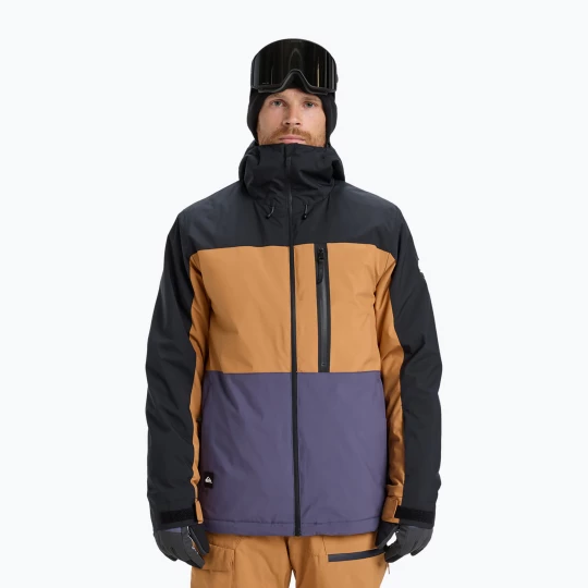 Obrázek produktu Pánská snowboardová bunda Quiksilver Sycamore Block 20K dark ivy Barevné
